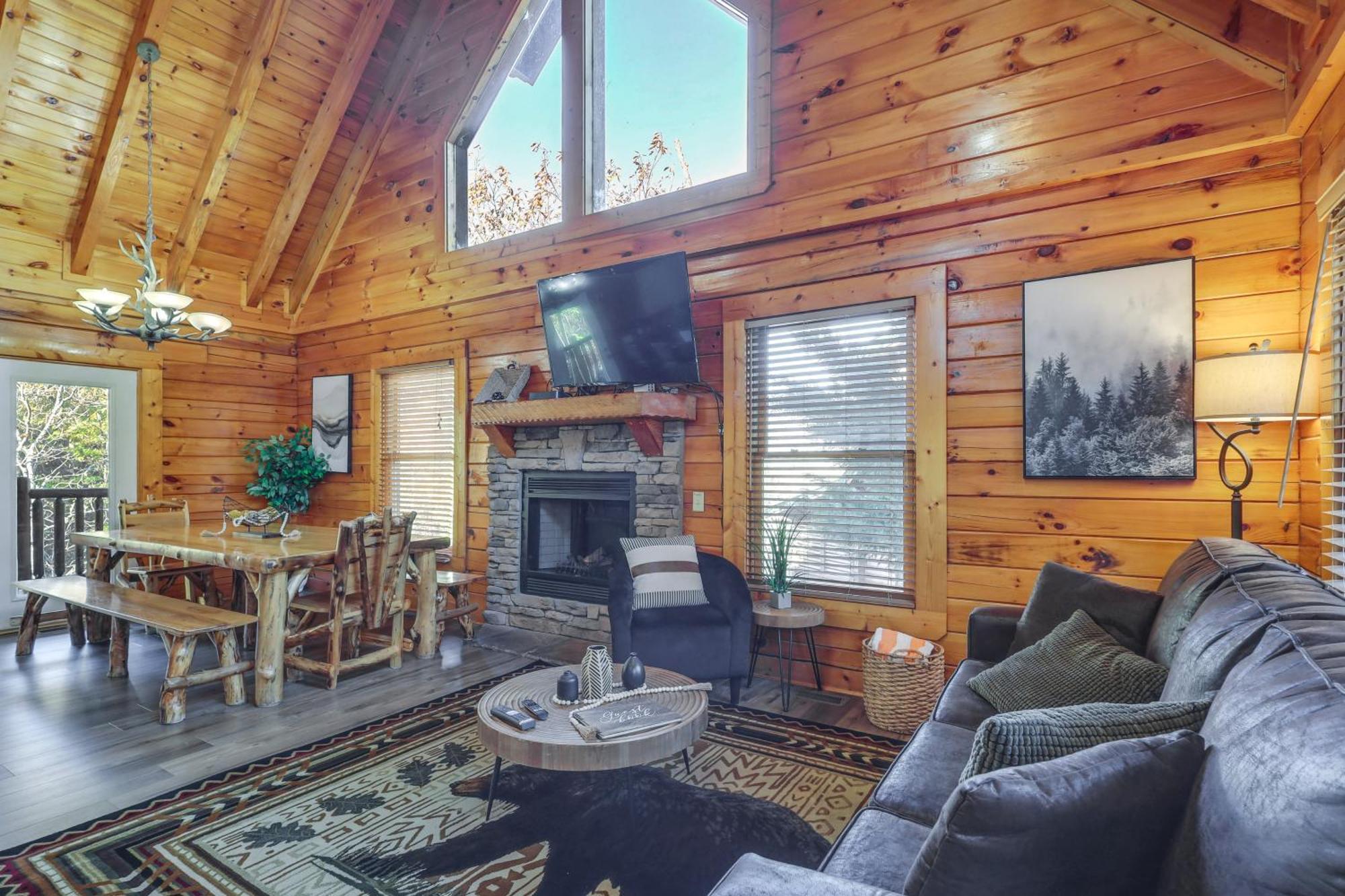 Pigeon Forge Cabin Rental With Decks And Hot Tub! ภายนอก รูปภาพ