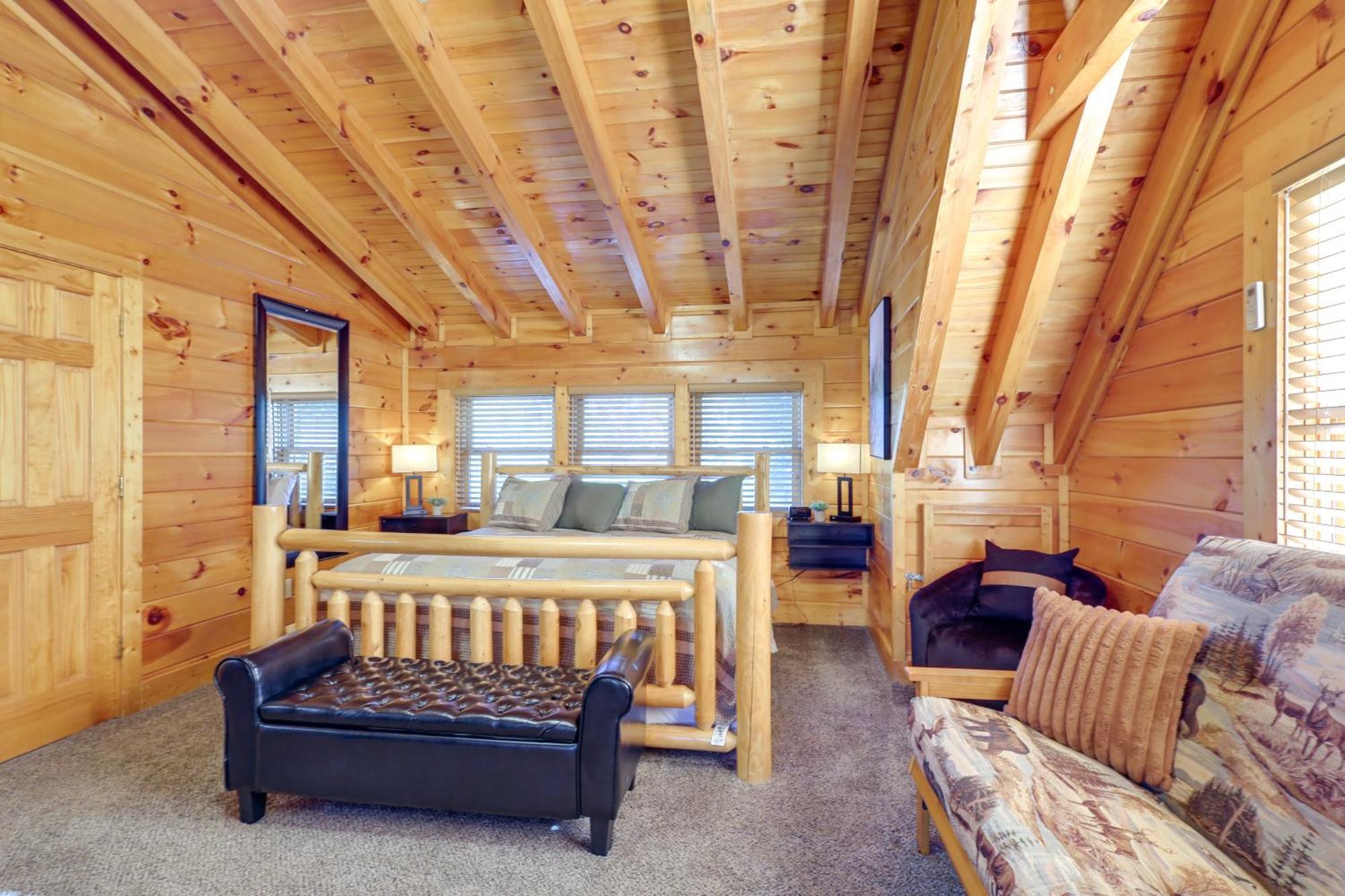 Pigeon Forge Cabin Rental With Decks And Hot Tub! ภายนอก รูปภาพ