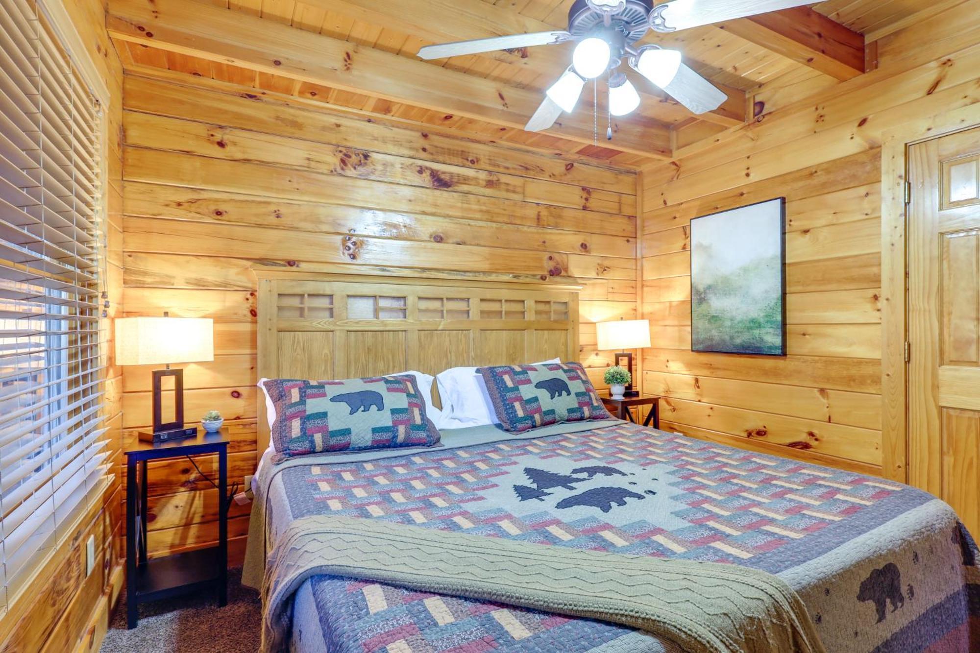 Pigeon Forge Cabin Rental With Decks And Hot Tub! ภายนอก รูปภาพ